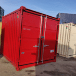 Nuevo contenedor 10′ – 3 metros – MIIU0133777 Rojo RAL3000