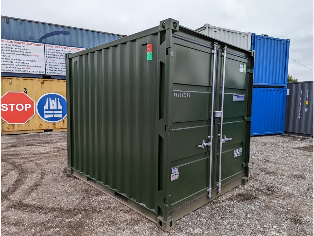 oDesign-sans-titre-11 Nuevo contenedor 10′ – 3 metros – MIIU7187766 Verde oscuro RAL6007 – Image 1