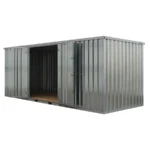 Conteneur de stockage 6 x 2 mètres – avec double porte grand coté – Image 2